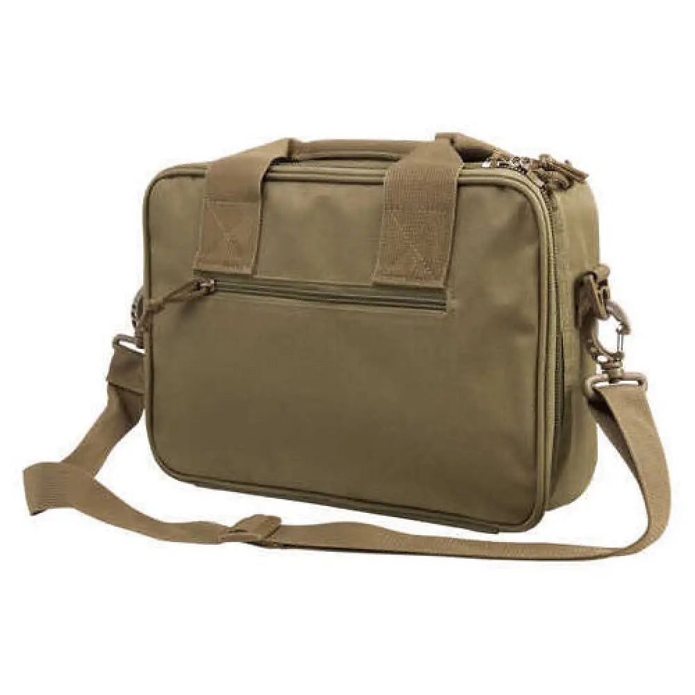 Ncstar Double Pistol Range Bag Tan Md: Cpdx2971t