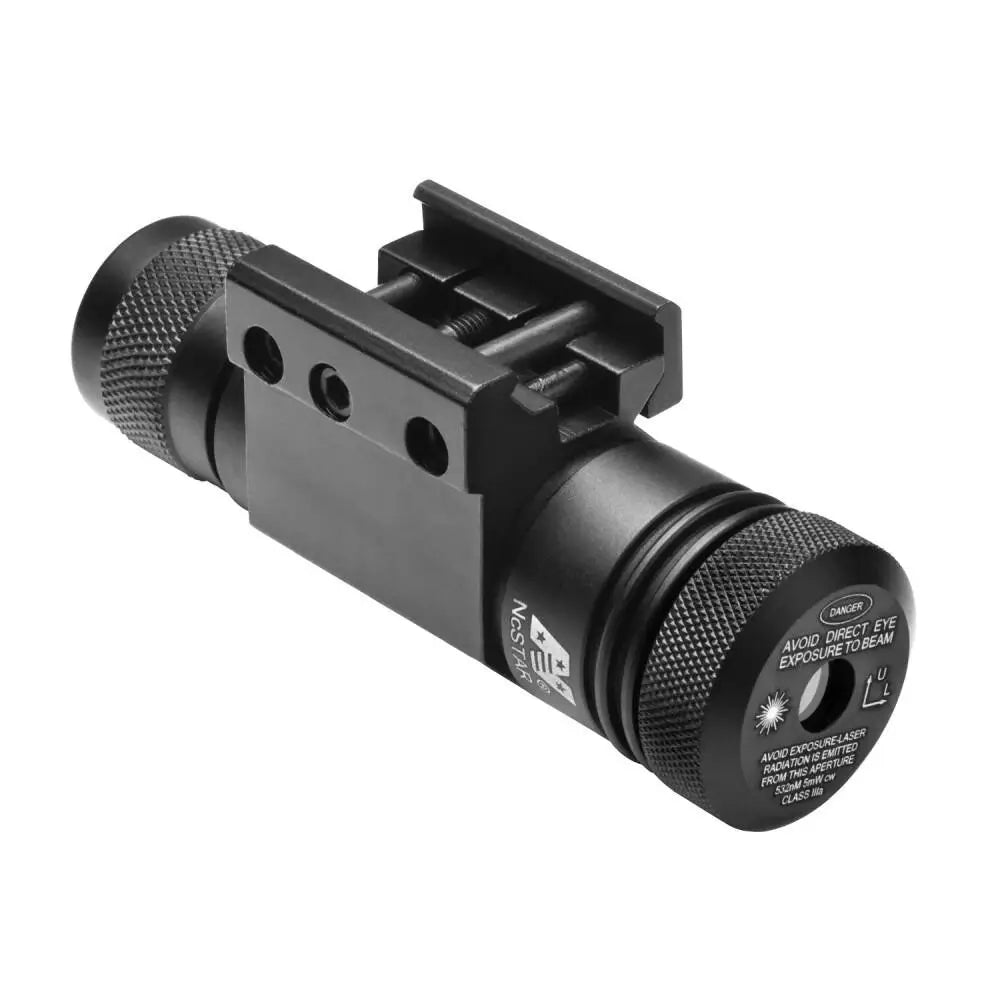 Ncstar Laser Sights Green Laser with Weaver Base/pressure Switch Buy at Faith and Freedom Outdoors