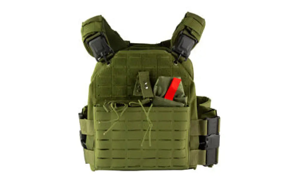 Ncstar Qr Lc Plt Carrier Med-2xl Grn Buy at Faith and Freedom Outdoors - Load Bearing Equipment - Body Armor Carrier