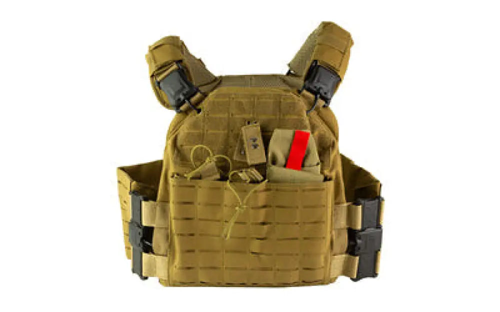 Ncstar Qr Lc Plt Carrier Med-2xl Tan Buy at Faith and Freedom Outdoors - Load Bearing Equipment - Body Armor Carrier