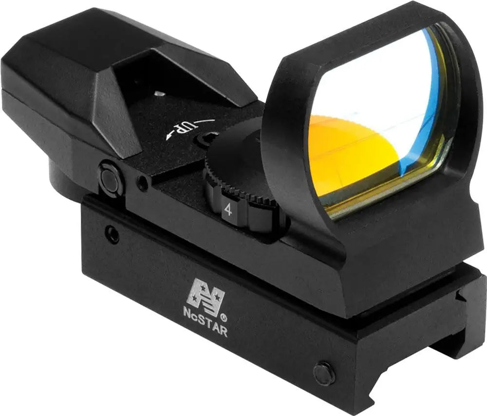 Ncstar Reflex Ncstar Red Four Reticle Optic Sight - Black Buy at Faith and Freedom Outdoors