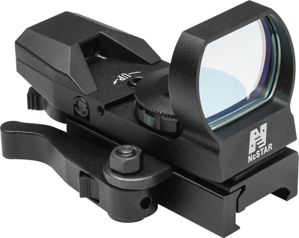Ncstar Reflex Ncstar Red Four Reticle - Qr Mount - Black Buy at Faith and Freedom Outdoors