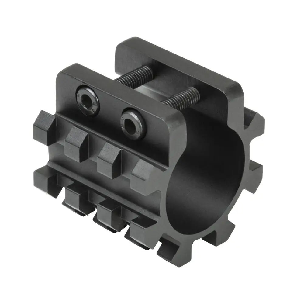 Ncstar Scope Bases & Mounts Ncstar 12 Ga Shotgun Tri-rail Weaver Style Mount for 1’’ Mag Tube Buy at Faith and Freedom