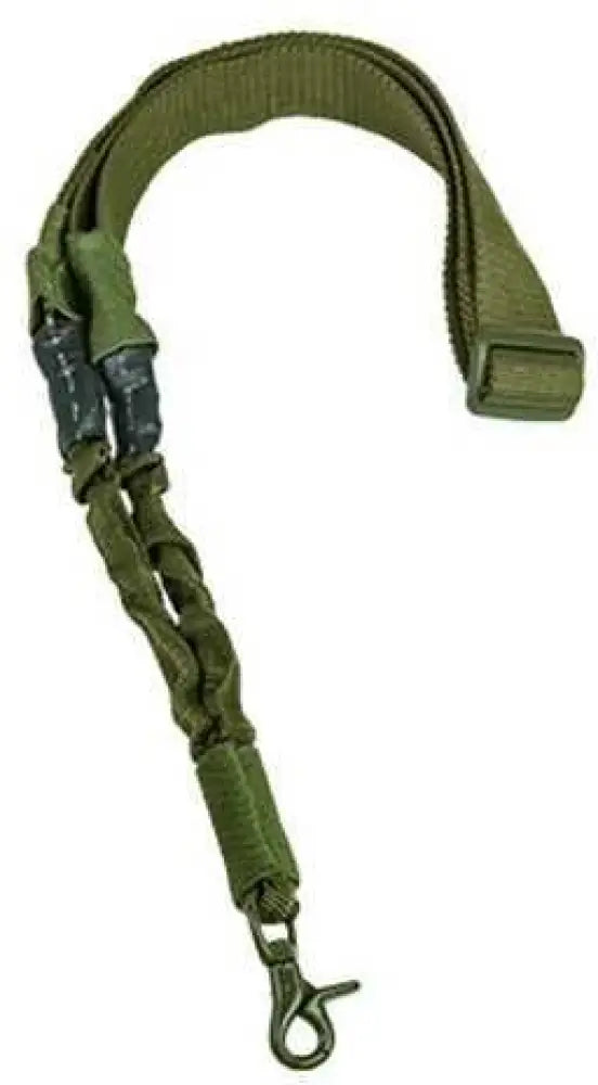 Ncstar Single Point Bungee Sling Green Md: Aars1pg