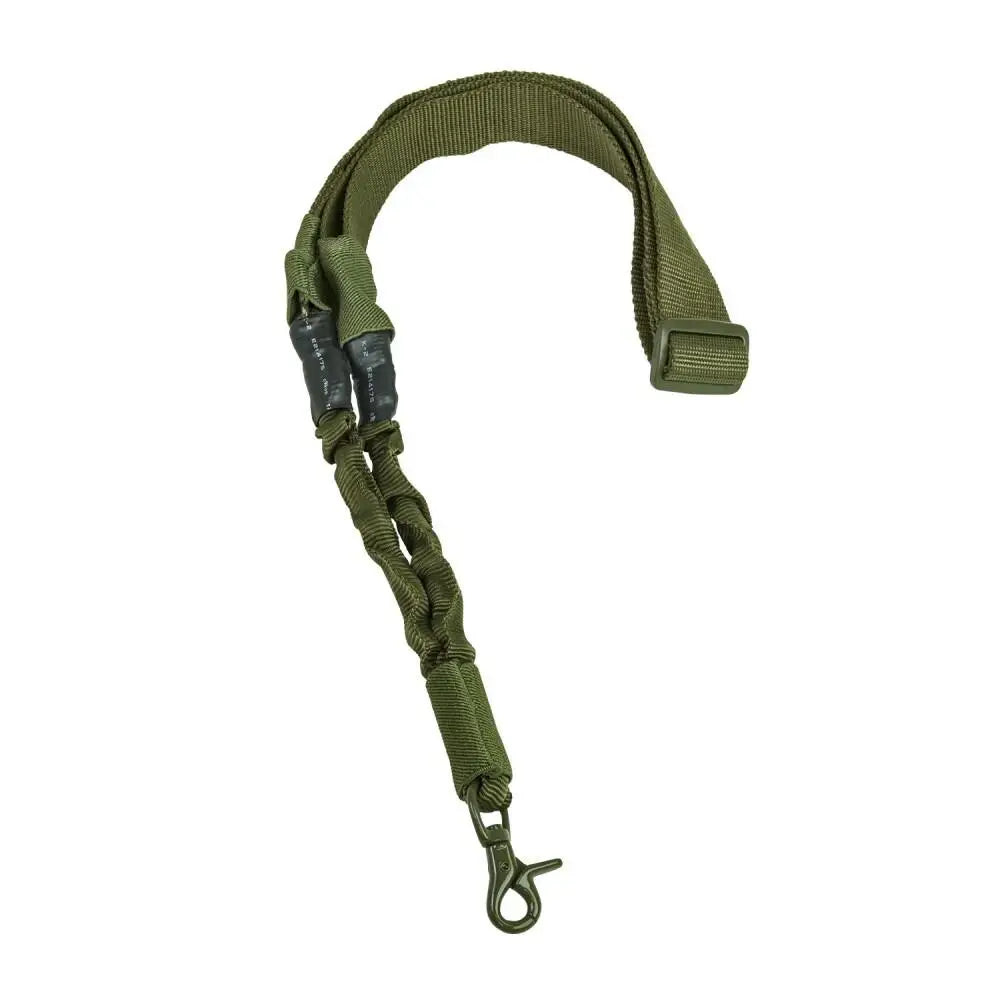 Ncstar Slings Ncstar Vism Single Point Bungee Sling Green Buy at Faith and Freedom Outdoors