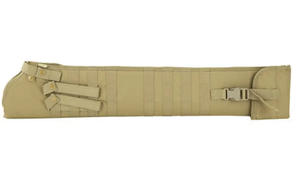 Ncstar Tact Shotgun Scabbard Tan Buy at Faith and Freedom Outdoors - Rifle Cases - Bag
