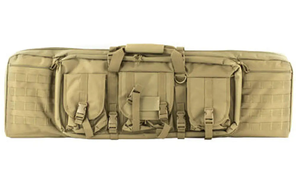 Ncstar Vism Dbl Carb Case Tan 42’’ Buy at Faith and Freedom Outdoors - Rifle Cases - Case