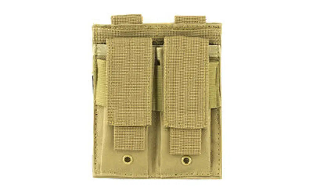 Ncstar Vism Dbl Pistol Mag Pch Tan Buy at Faith and Freedom Outdoors - Pouches - Double Mag Pouch