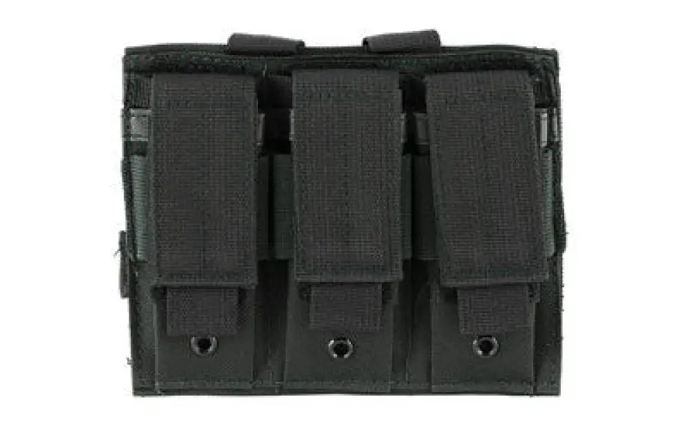 Ncstar Vism Trpl Pistol Mag Pch Black Buy at Faith and Freedom Outdoors - Pouches - Triple Pouch