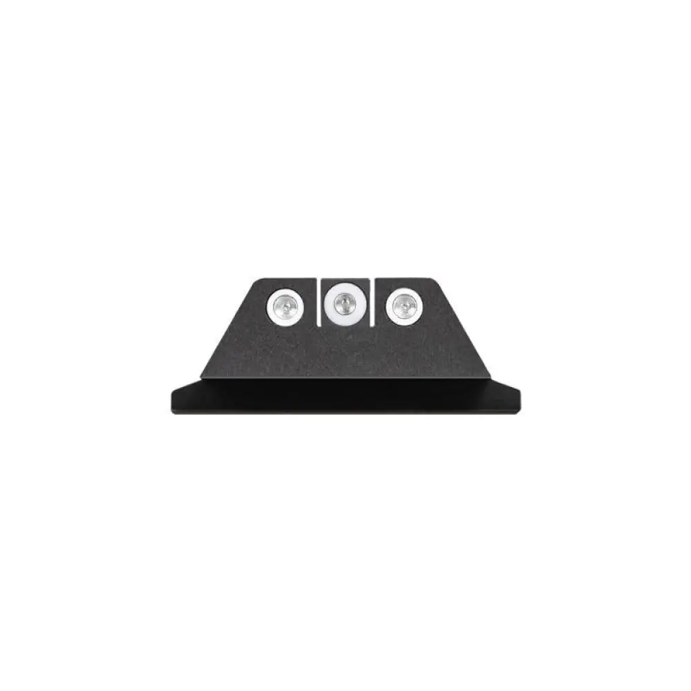 Night Fision Llc Optics|night Sights Sight Set White Front Back for S&w Buy at Faith and Freedom Outdoors