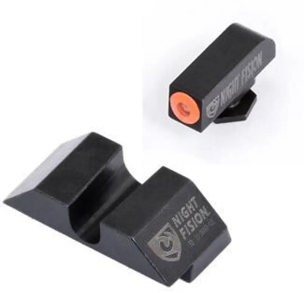 Night Fision Llc Sights Perfect Dot Ns Set with Orange Front Dot+ u Blank Rear for Glock 17-39 Buy at Faith and Freedom