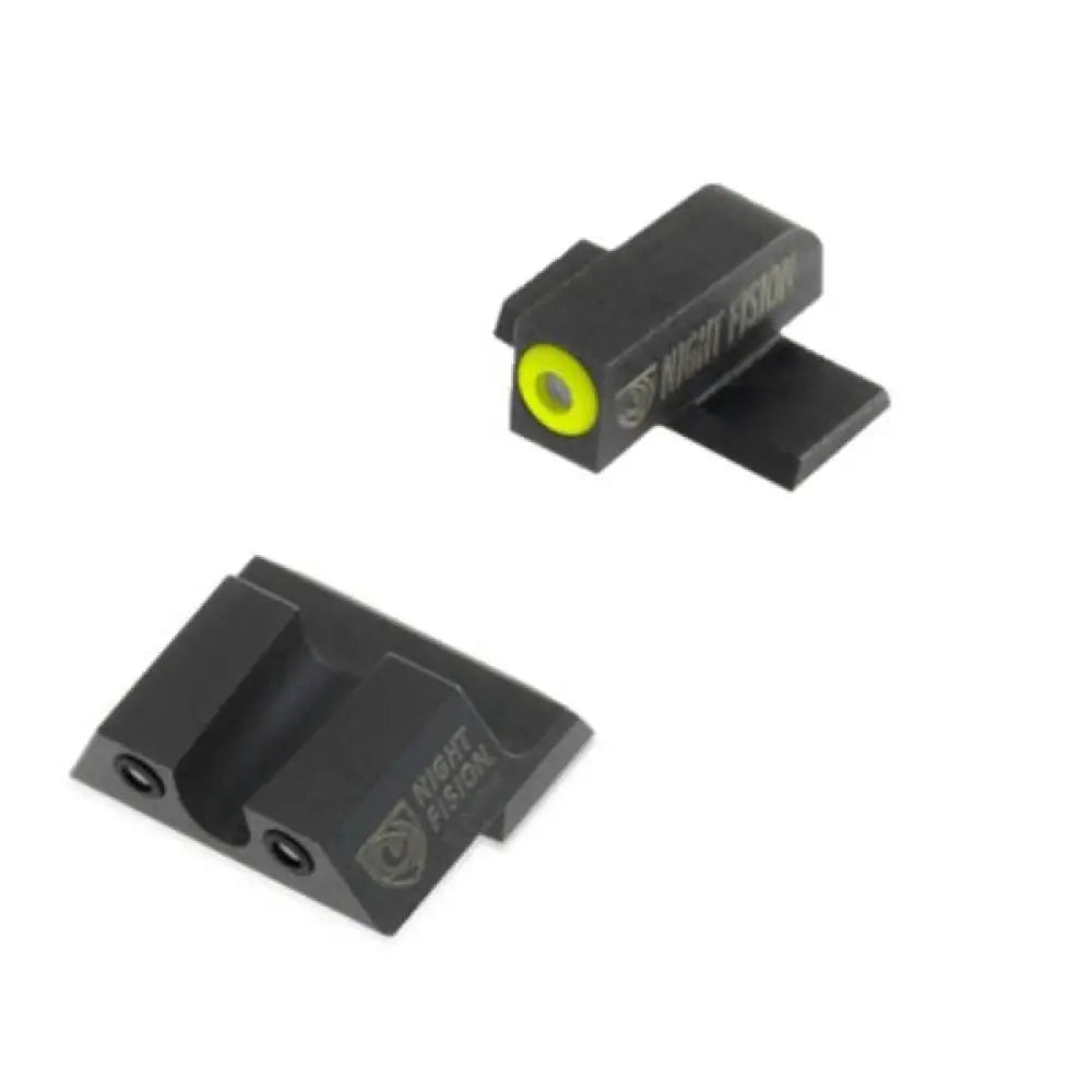 Night Fision Llc Sights Perfect Dot Ns Set with Yellow Front + Black u Rear Fits Springfield Xd Buy at Faith