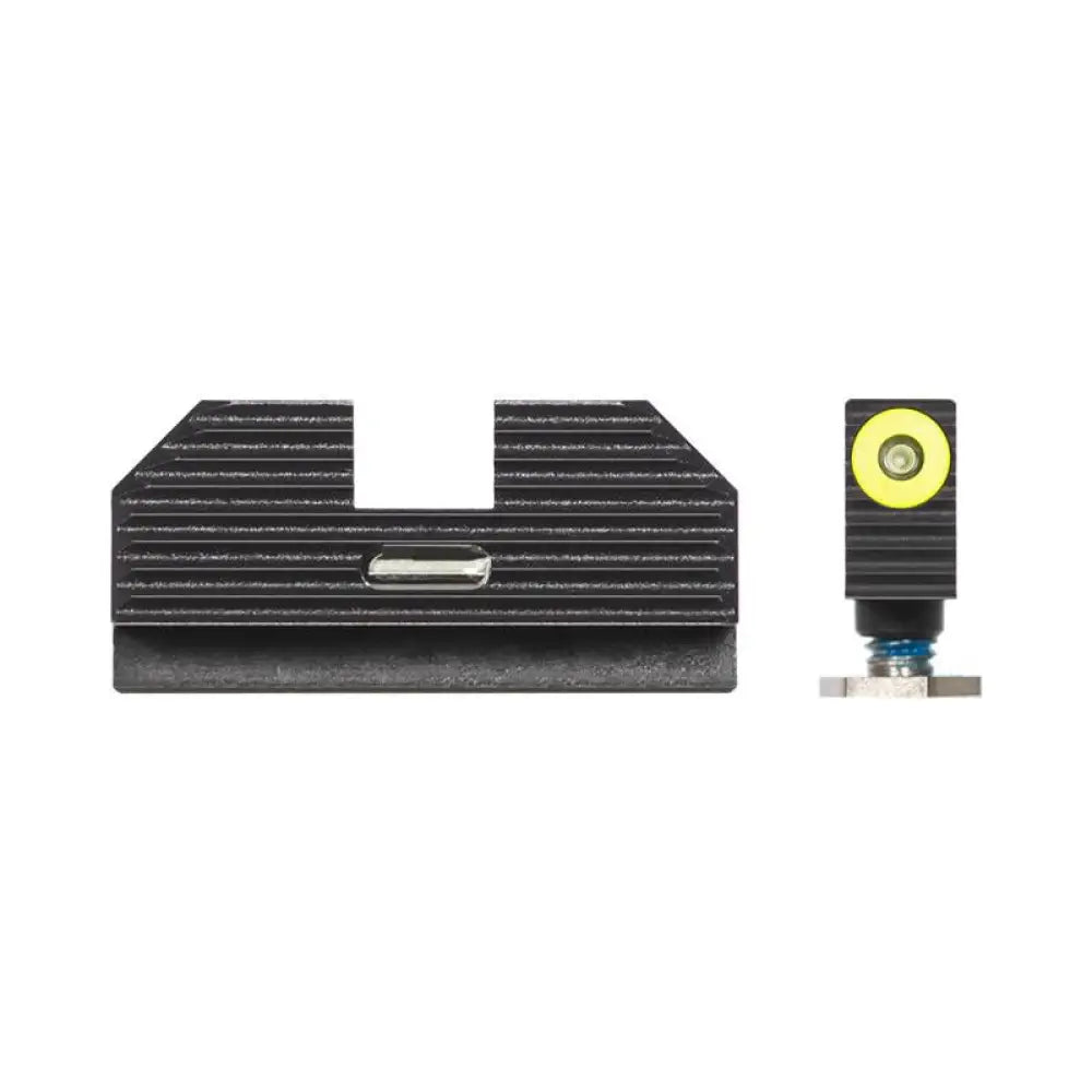 Night Fision Llc Suppressor Height Sights Costa Ludus Sight Set Yellow Front Black Back for Glock Buy at Faith