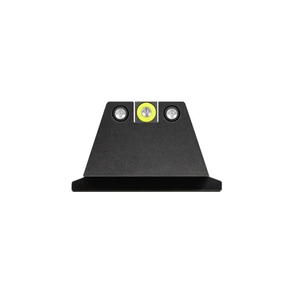 Night Fision Llc Suppressor Height Sights Supressor Sight Set Yellow Front Black Back for S&w Buy at Faith and Freedom