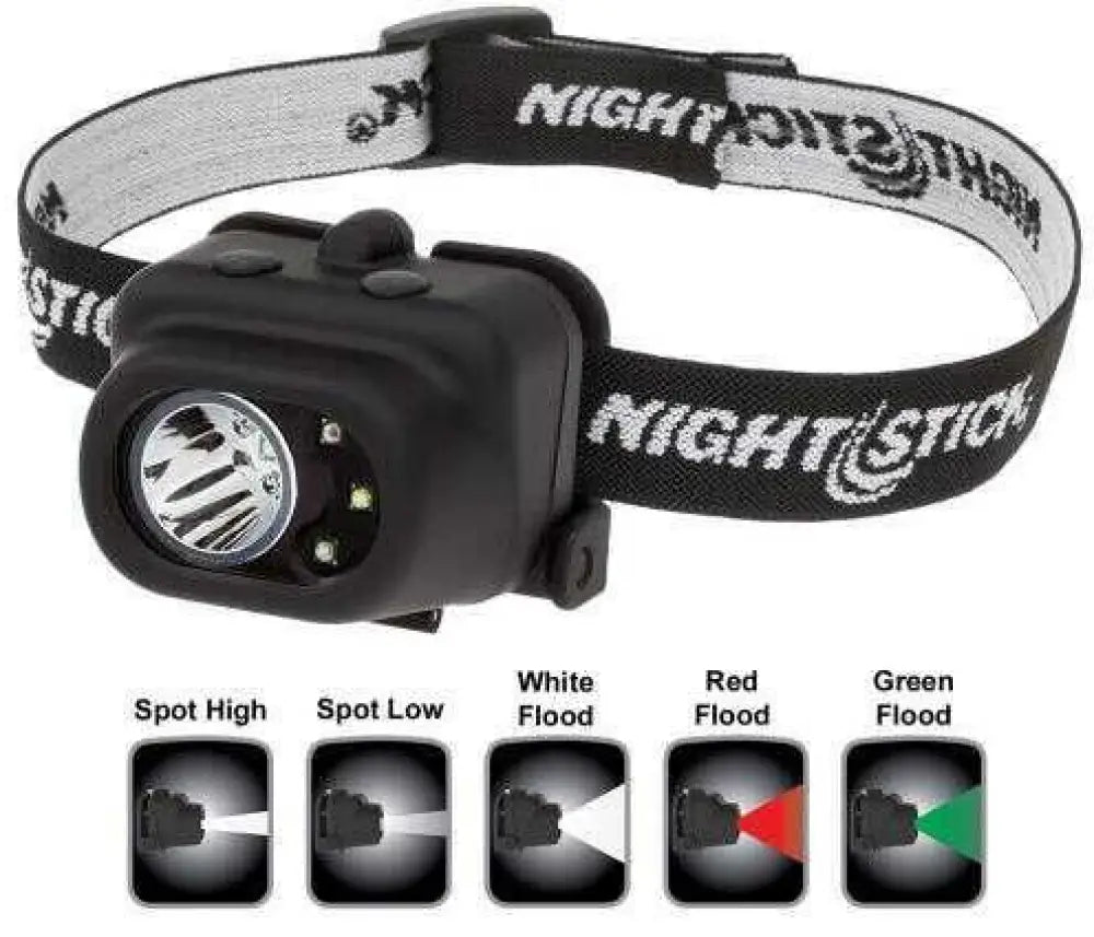 Nightstick / Bayco Multi-function Headlamp 150/80/100/9/18 Lumens Aaa (3) Black Md: Nsp4610b