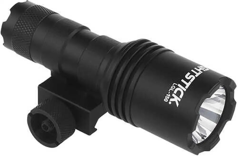 Nightstick Compact Long Gun Light Kit Led 450 Lumens Black Anodized Aluminum Cr123 Battery - Lgl150