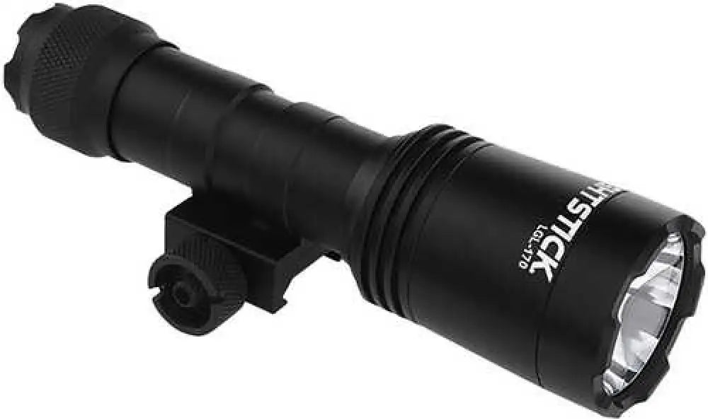 Nightstick Rechargeable Long Gun Light Kit Clear Led 1500 Lumens Black Anodized Aluminum Li-ion Ba - Lgl170