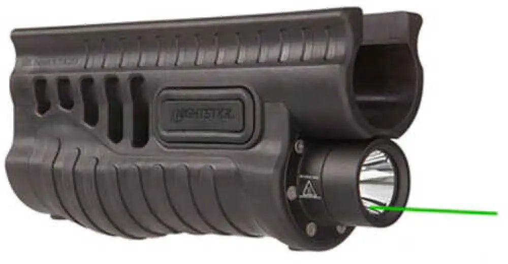 Nightstick Sfl-13gl Flashlight/laser Combo Green Laser Fits Remington 870/tac-14 Black Includes 2 Cr123a - Sfl-13gl