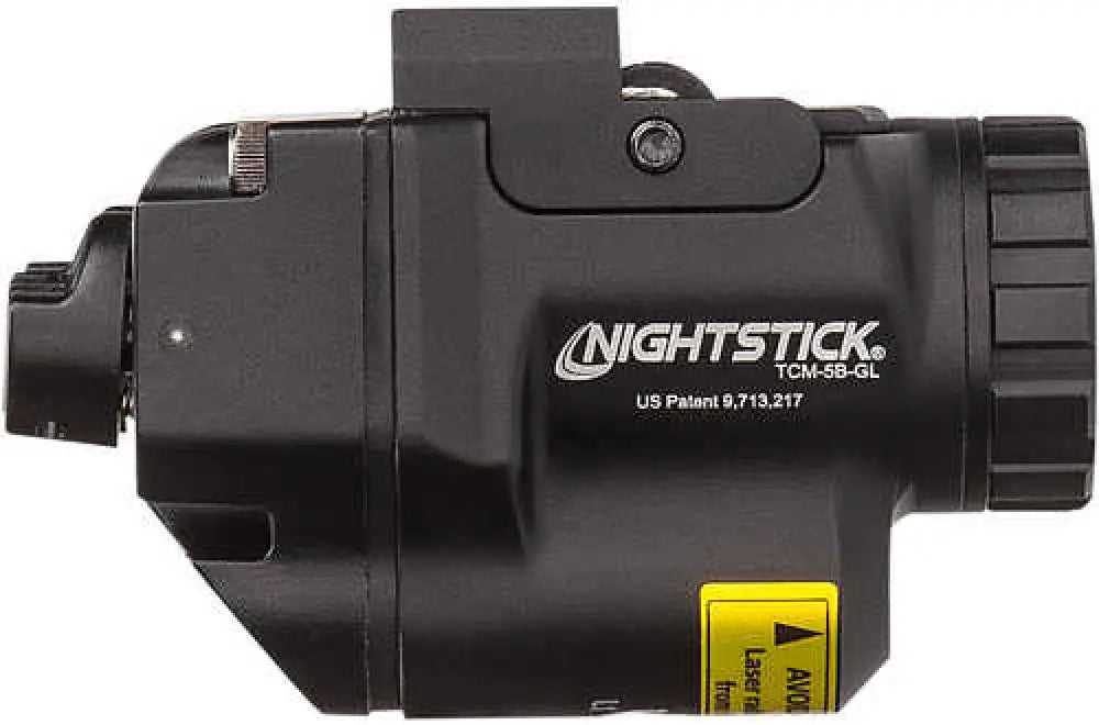 Nightstick Tcm5bgl Subcompact Weapon Light with Green Laser Black Anodized 650 Lumens White Led Glock/sig