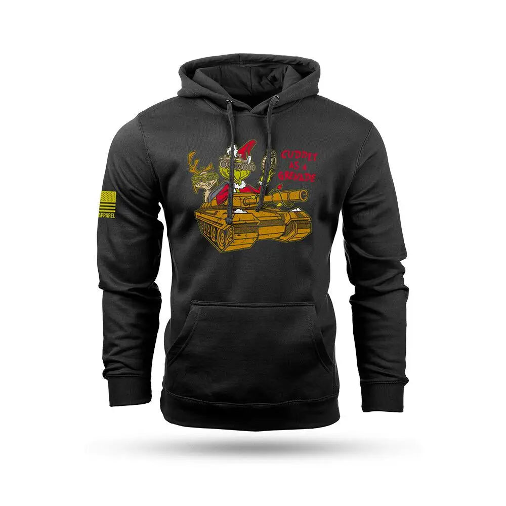 Nine Line Apparel Hoodies & Sweatshirts Grinch Hooded Sweatshirt Black 2xl Buy at Faith and Freedom Outdoors