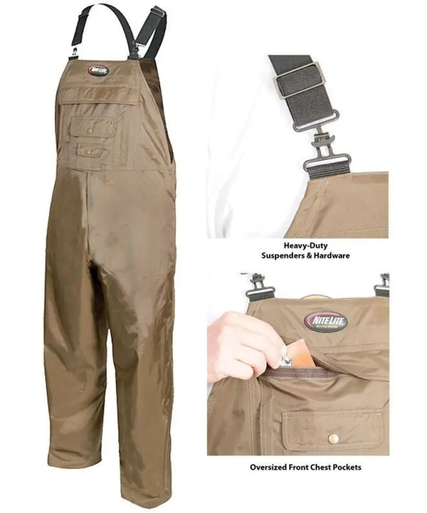 Nite Lite Company Apparel Nite-lite Pro Non-insulated Bib Buy at Faith and Freedom Outdoors