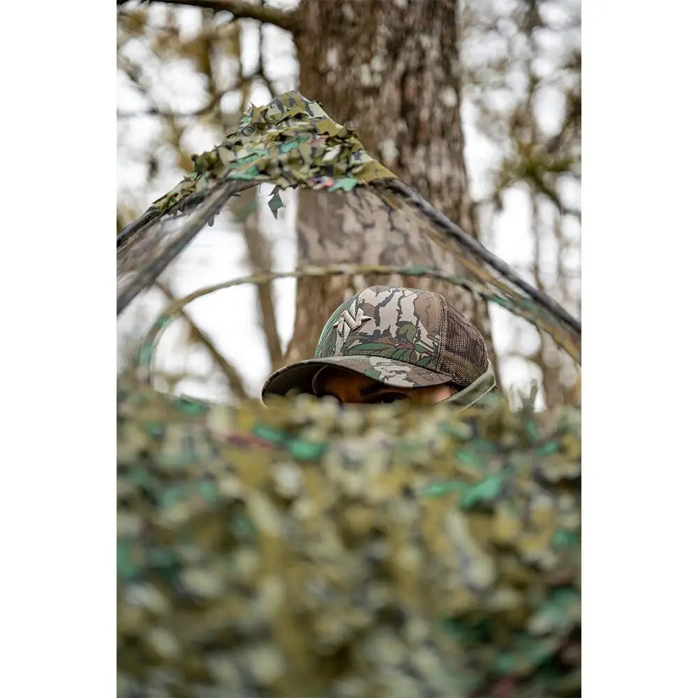 Nomad Caps Hats & Beanies Assault Camo Trucker Hat Mossy Oak Greenleaf Buy at Faith and Freedom Outdoors
