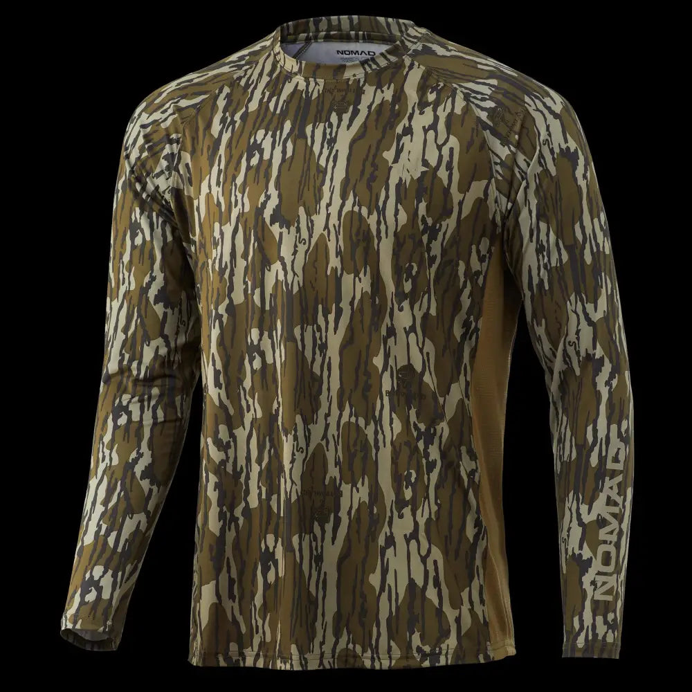Nomad Long Sleeve Shirts Camo Pursuit Shirt Mossy Oak Bottomland Xl Buy at Faith and Freedom Outdoors