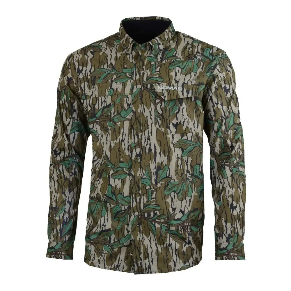 Nomad Long Sleeve Shirts Stretch-lite Shirt Mossy Oak Greenleaf s Buy at Faith and Freedom Outdoors