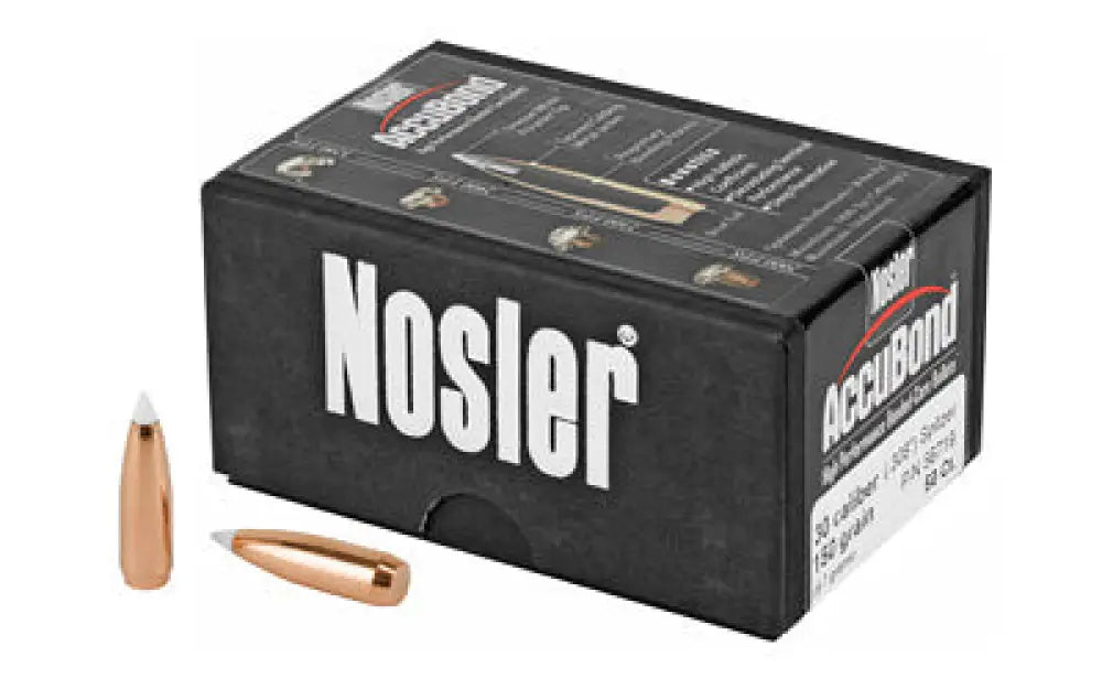 Nosler 30 Cal 150gr Accubond 50ct Buy at Faith and Freedom Outdoors - Bullets - Accubond