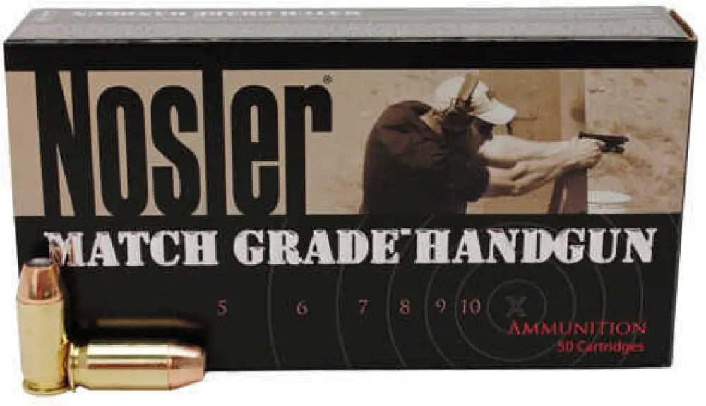 Nosler 40 S&w 180 Grain Hollow Point – Match Grade Precision Performance - Handgun Ammo