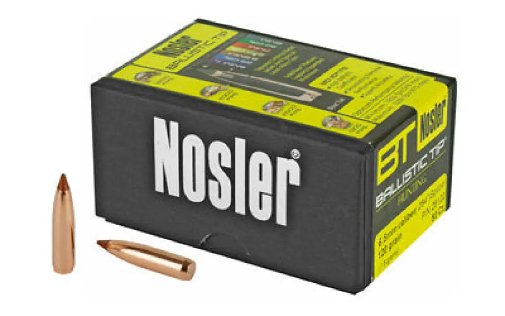 Nosler 6.5mm 120gr 50ct Buy at Faith and Freedom Outdoors - Bullets - Ballistic Tip