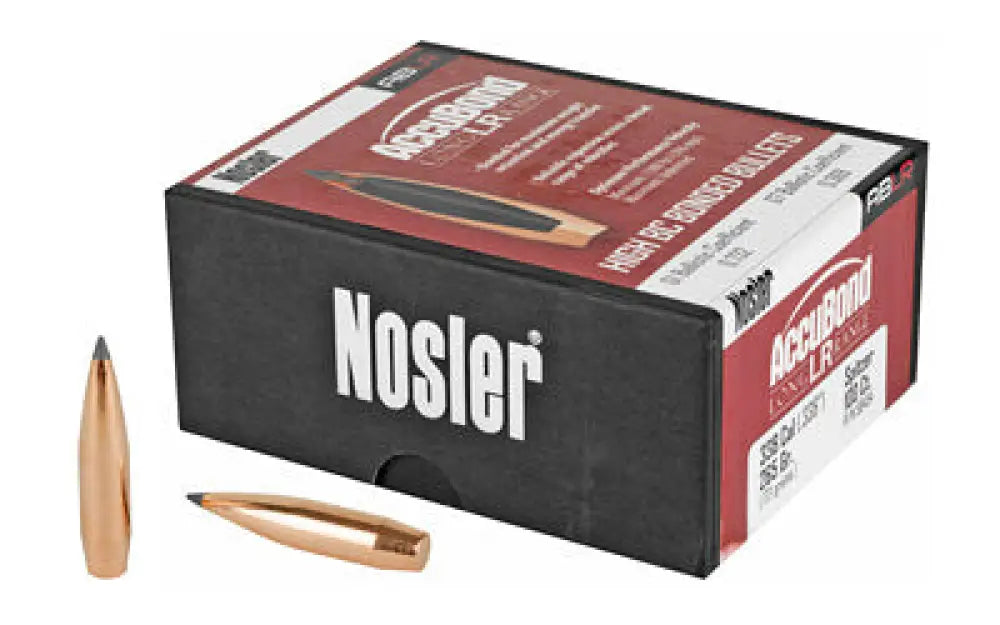 Nosler Ablr 338 Cal 265gr Sp 100ct Buy at Faith and Freedom Outdoors - Bullets - Accubond