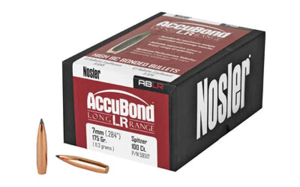 Nosler Ablr 7mm 175gr Sp 100ct Buy at Faith and Freedom Outdoors - Bullets - Accubond