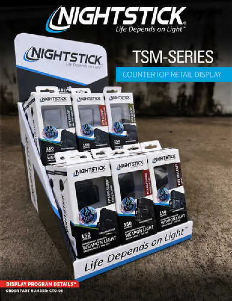 Nstick Ctd-08 Tsm-series Countertop Retail Display - Ctd08