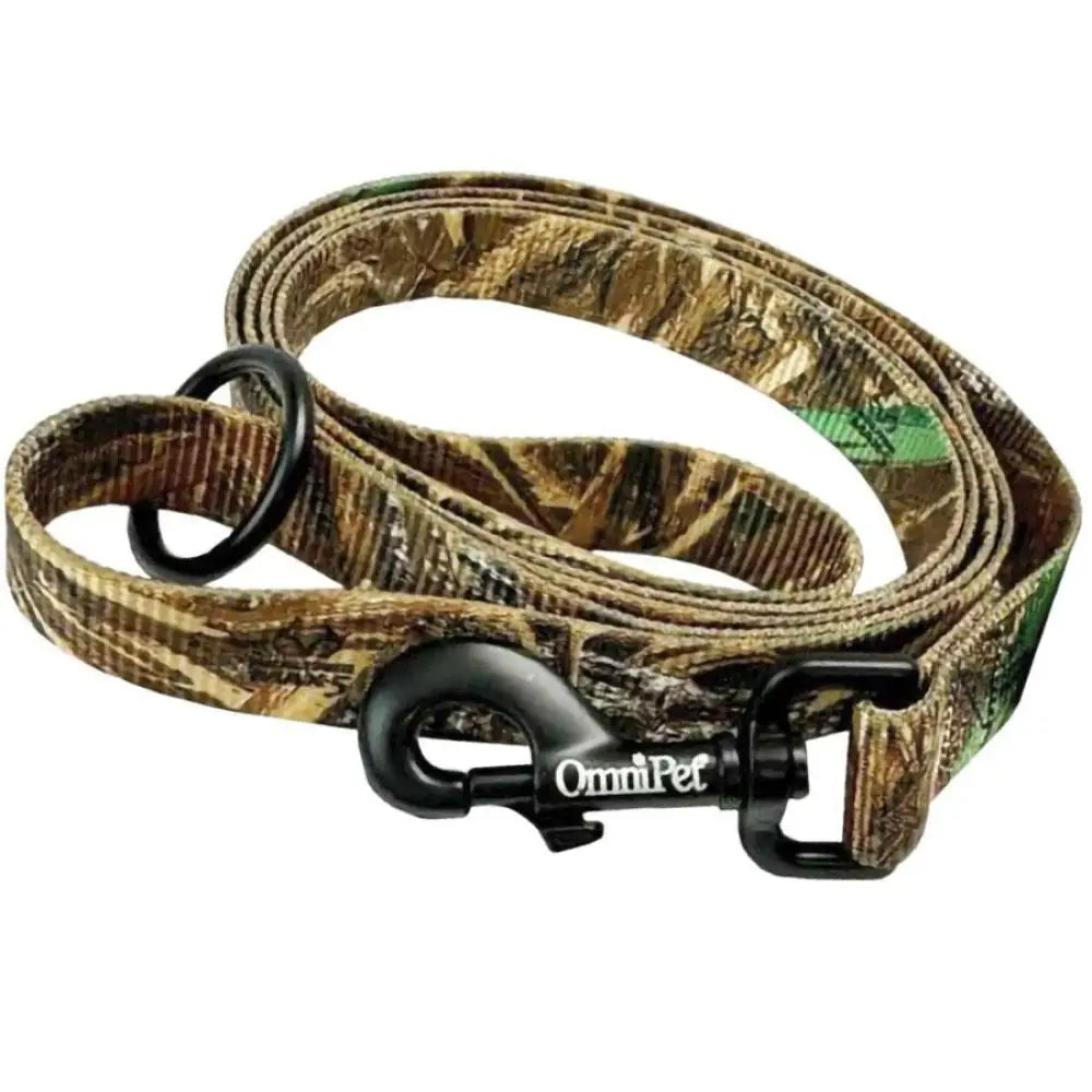 Omnipet Collars & Leashes|collars Leashes Harnesses|hunting Leather Brothers Dba Nylon Dog Lead 1’’ x 6ft Realtree Max