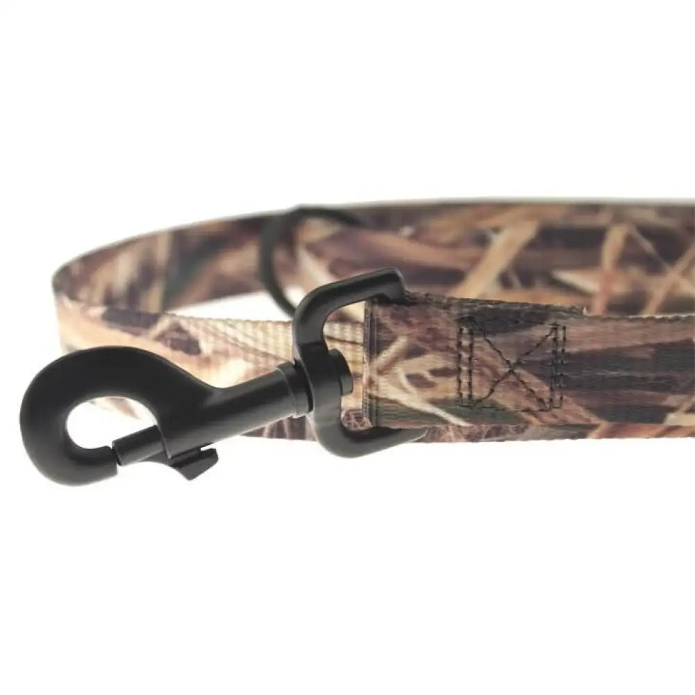 Omnipet Collars & Leashes|collars Leashes Harnesses Leather Brothers Dba Nylon Dog Lead 1’’ x 6 Ft Mossy Oak Duck Blind