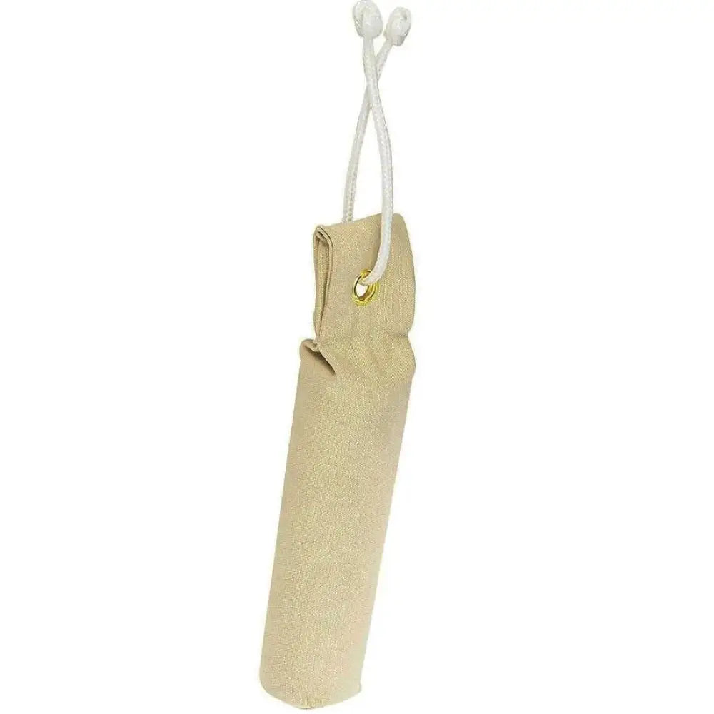 Omnipet Dog Training|toys Leather Brothers Dba Canvas Dummy Puppy 2’’ x 9’’ White Buy at Faith and Freedom Outdoors