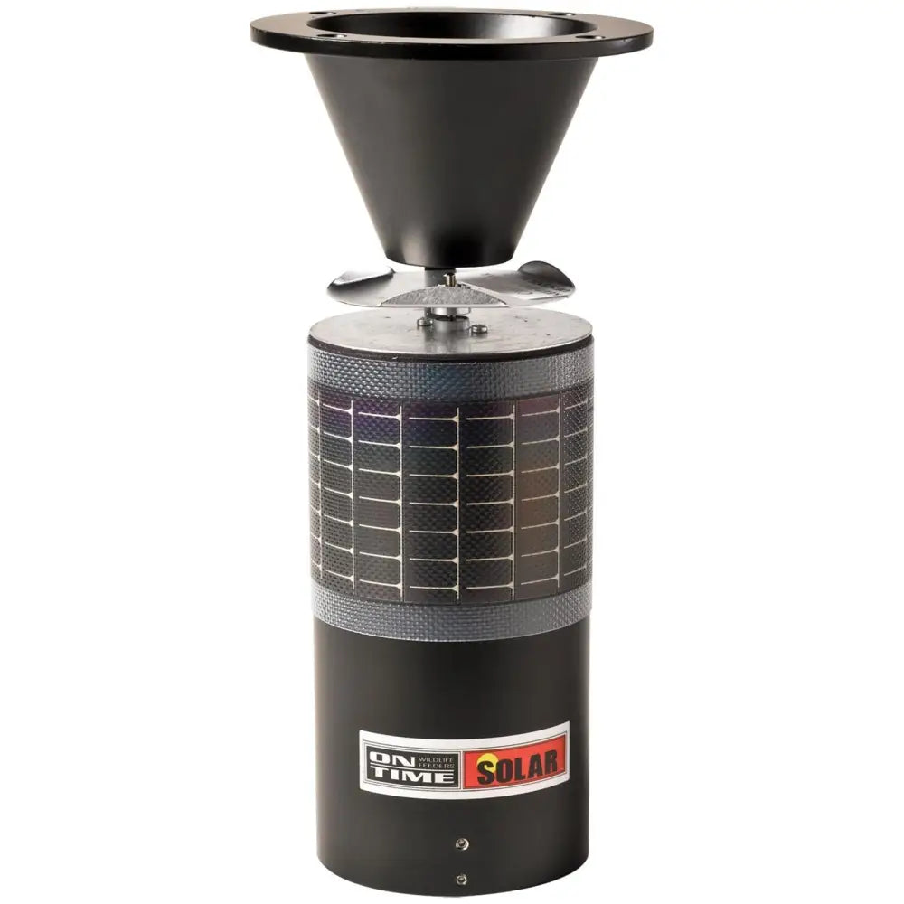 On Time Wildlife Feeders Feeders|hunting Solar Feeder Buy at Faith and Freedom Outdoors
