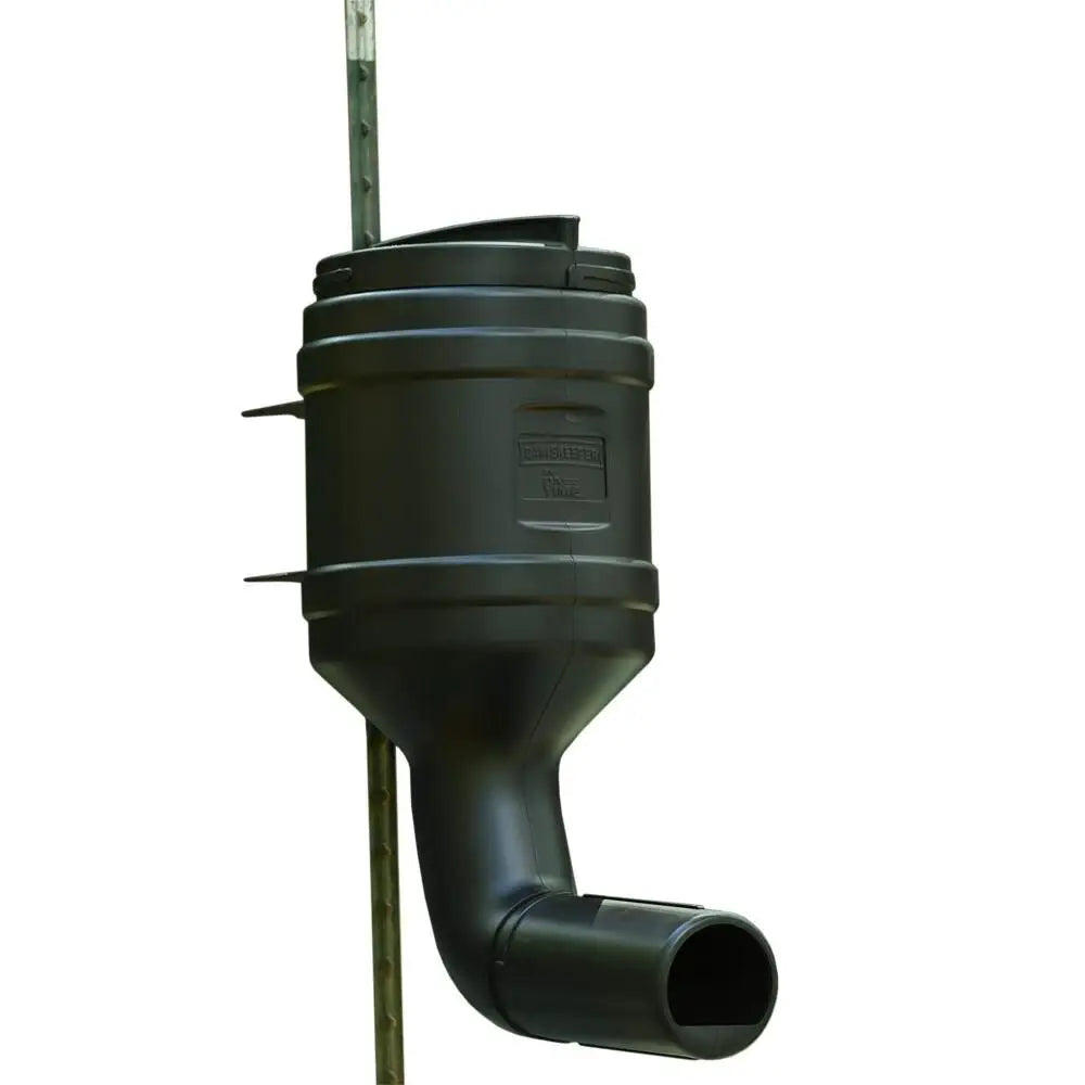On Time Wildlife Feeders Mossy Oak Gamekeeper 80 Lb T-post Gravity Feeder Buy at Faith and Freedom Outdoors