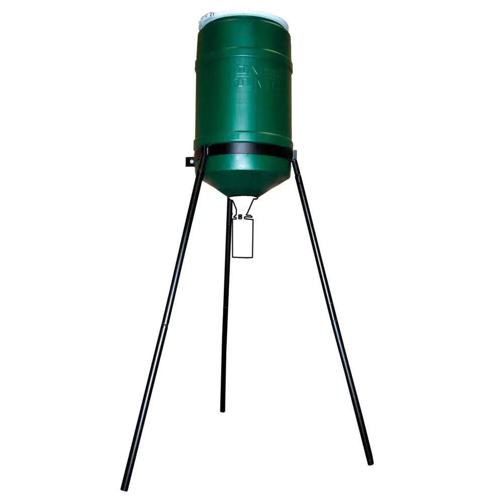 On Time Wildlife Feeders Tomahawk Ultra Hunt 30 Gallon Tripod Buy at Faith and Freedom Outdoors