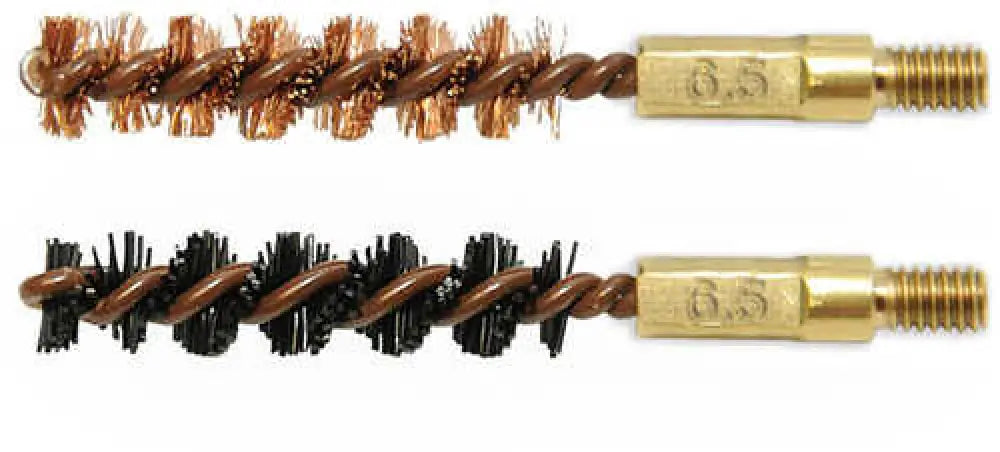 Otis Technologies Bore Brushes 6.5mm Caliber (1 Nylon and 1 Bronze) - Fg-265-nb