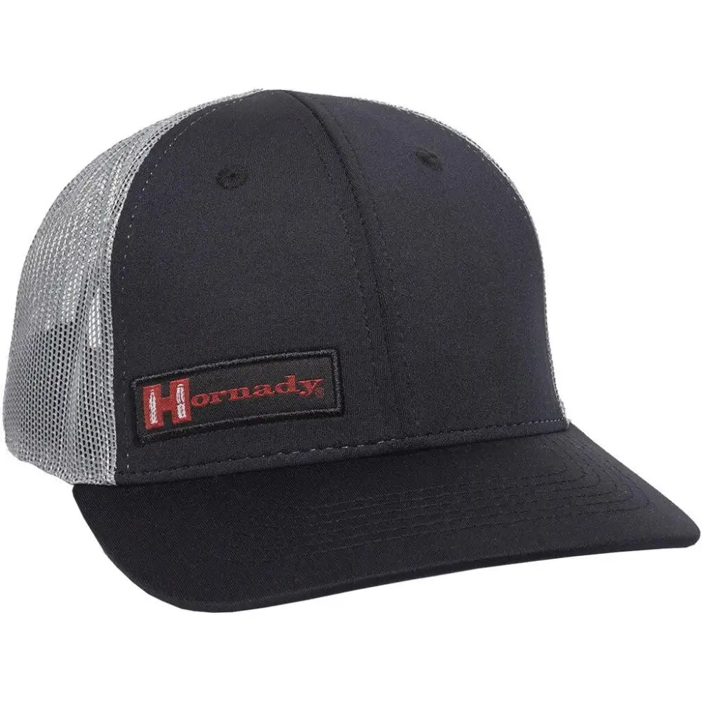 Outdoor Cap Company Caps Hats & Beanies|hats Black/grey Mesh Back with Woven Hornady Label Buy at Faith and Freedom