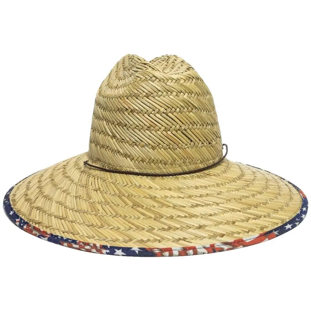 Outdoor Cap Company Caps Hats & Beanies|hats Natural Straw Stars Stripes Brim one Size Fits Most Buy at Faith