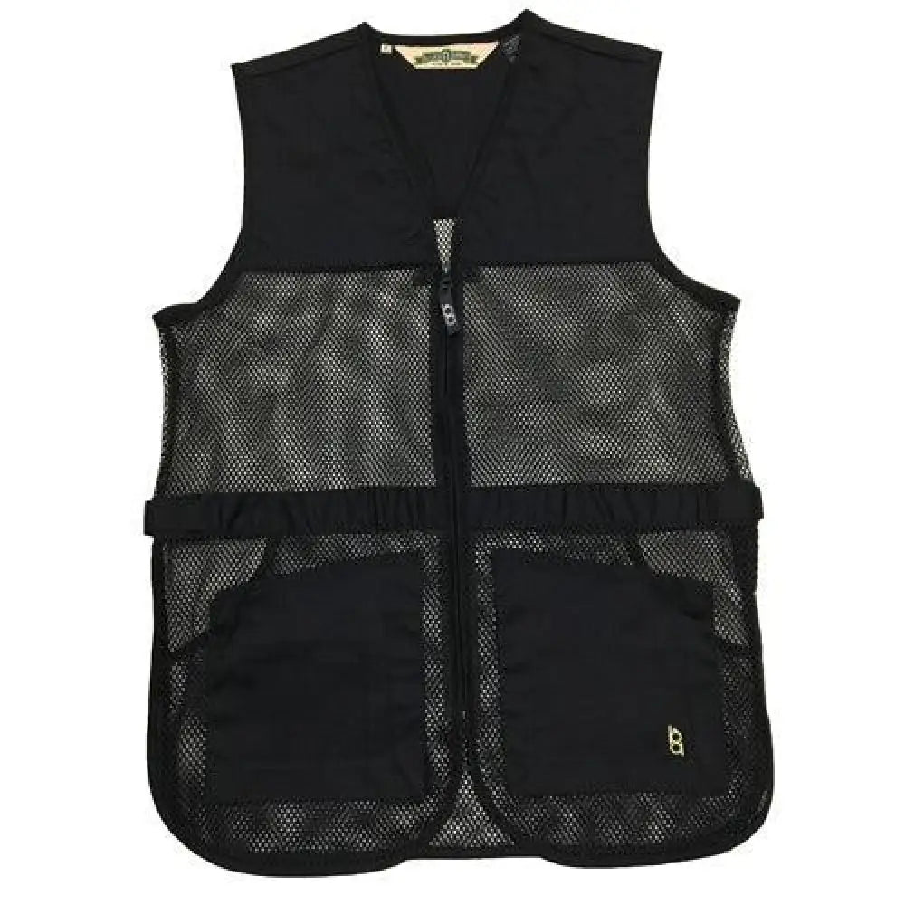 Outdoor Connection Shooting Vests Bob Allen Full Mesh Dual Pad Vest Black Xl Buy at Faith and Freedom Outdoors