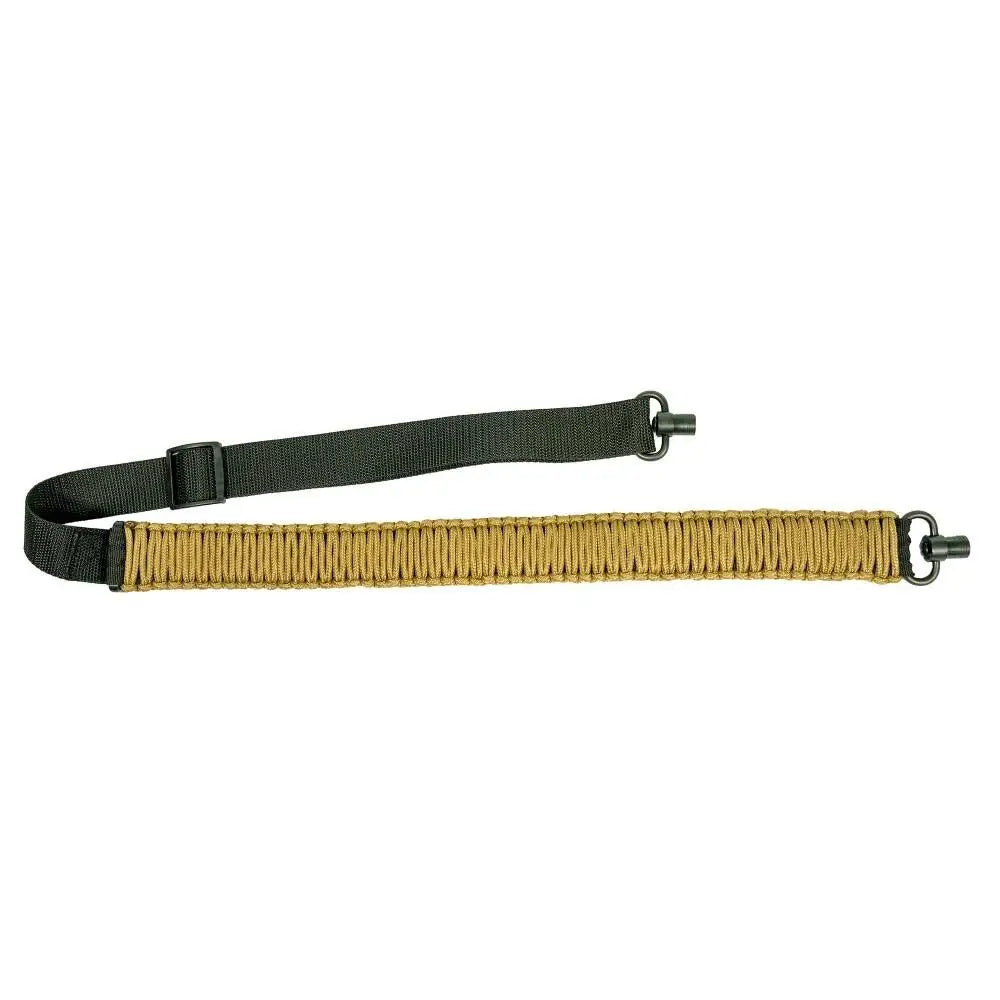 Outdoor Connection Slings Express Paracord Sling with Push Button Qd Swivel Fde Buy at Faith and Freedom Outdoors