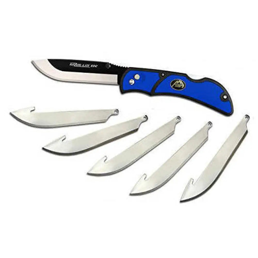 Outdoor Edge Cutlery Corp Razor-lite Edc Blue Md: Rlu-40c