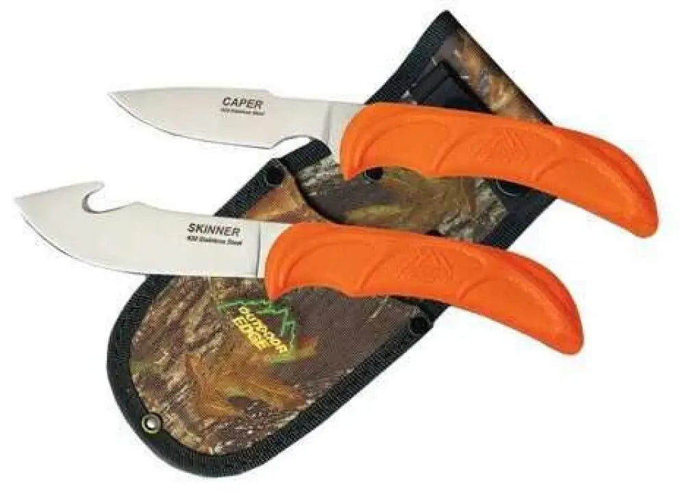 Outdoor Edge Cutlery Corp Wild-pair (skinner-caper) - Clam Md: Wr-1c