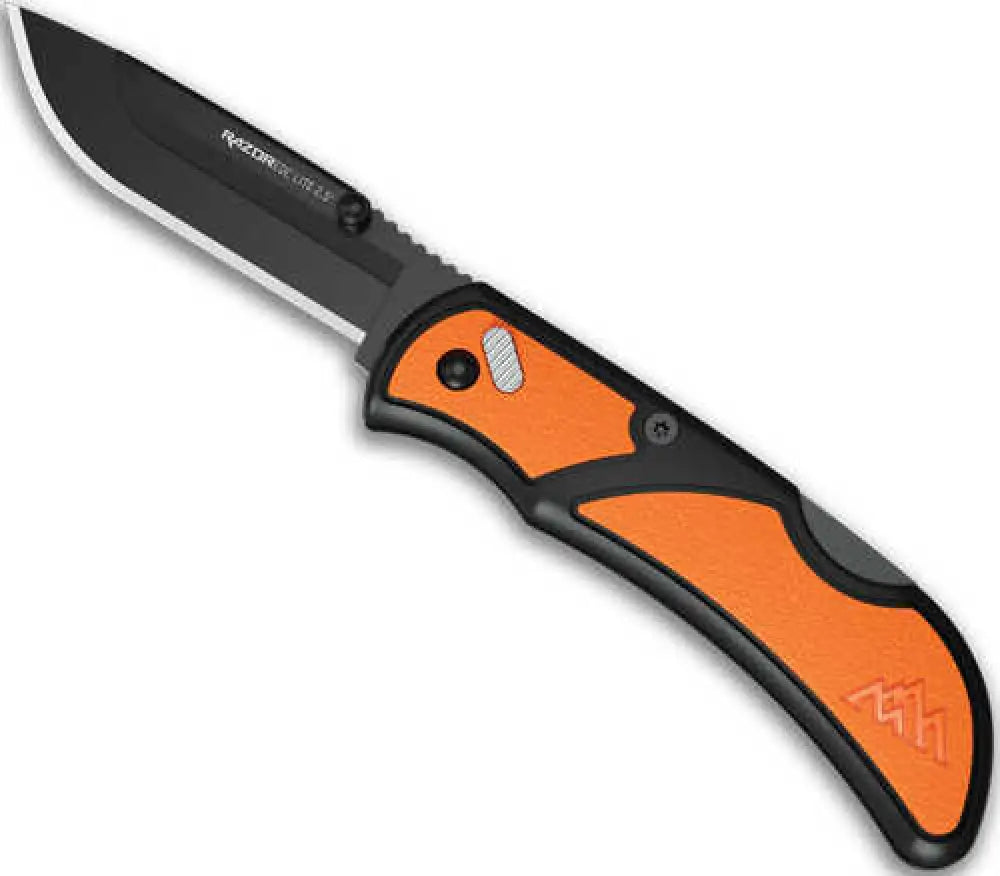 Outdoor Edge Razor Edc Lite 2.5’’ Orange Pms 2 Black Blades - Rcb252c
