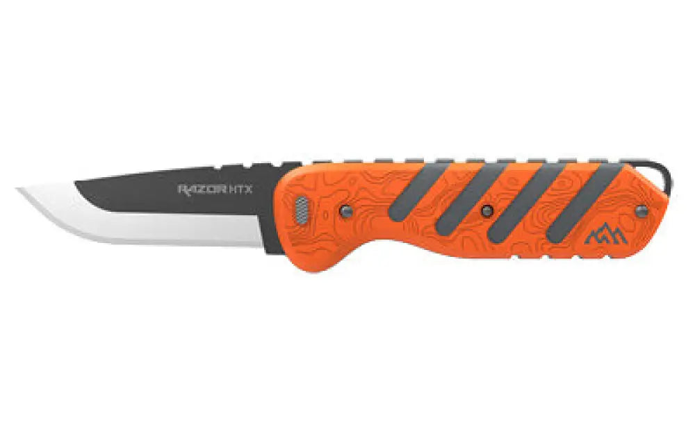 Outdoor Edge Razor Htx 3.5’’ Fldr Gry/org Buy at Faith and Freedom Outdoors - Folding Knives - Knife