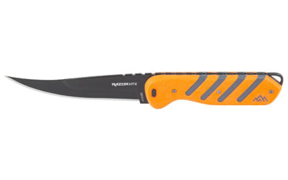 Outdoor Edge Razor Htx 3.5’’ Fxd Gry/org Buy at Faith and Freedom Outdoors - Fixed Blade Knives - Knife